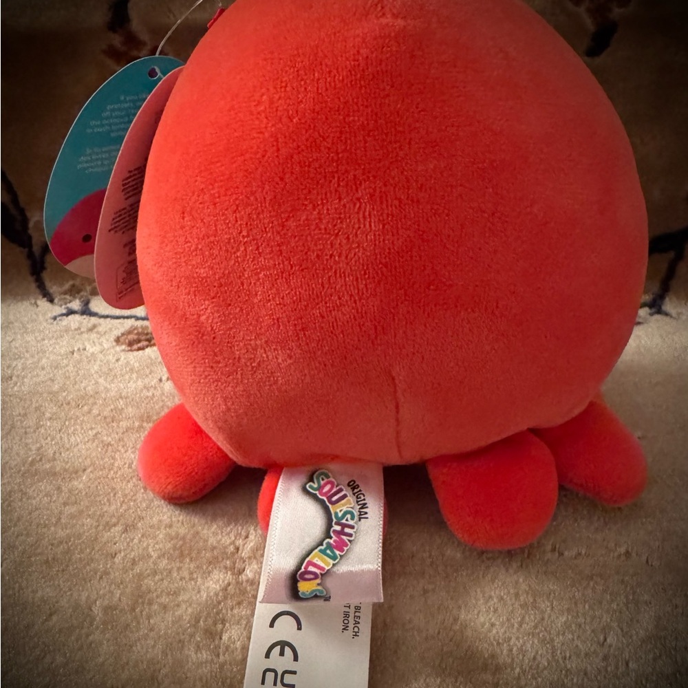 Squishmallow Veronica Red Octopus 5’’ NWT - Picture 3 of 3